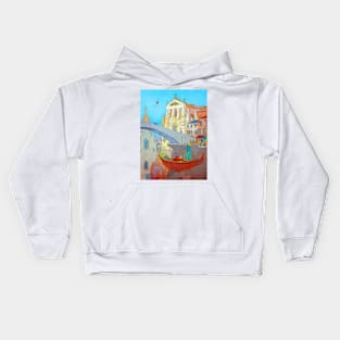 moebius illustrations venice - Jean Giraud - moebius - voyage d'hermes Kids Hoodie